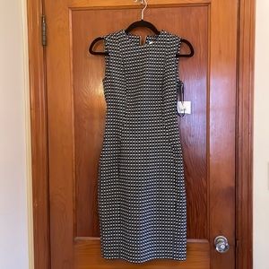 Calvin Klein sheath dress.